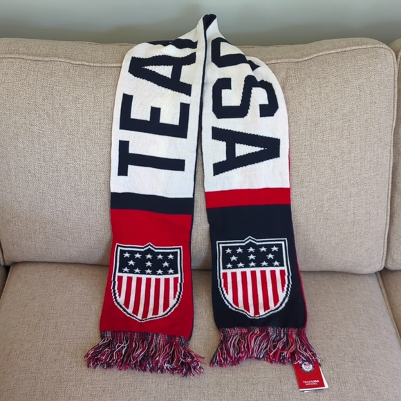 NWT Team USA Olympic Scarf - Unisex - Picture 2 of 10